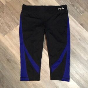 Fila Performance Sport Capri Workout Pants